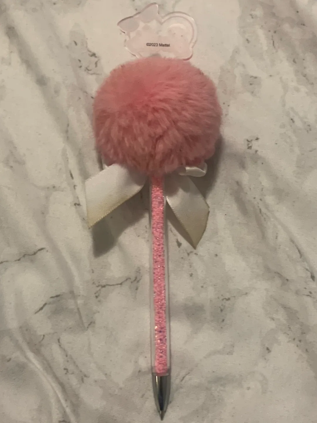 Barbie Pink Pom Pom Pen image indicator(3)