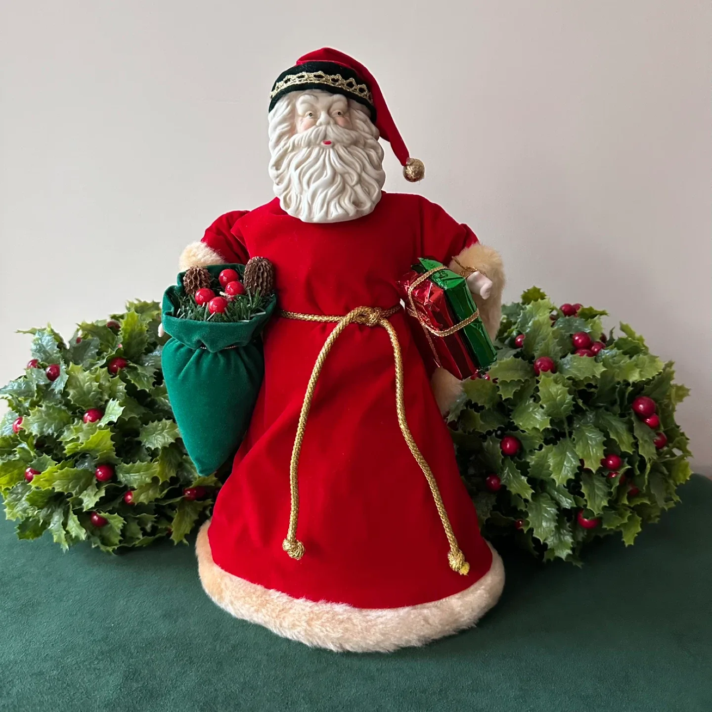 Santa tree or table topper