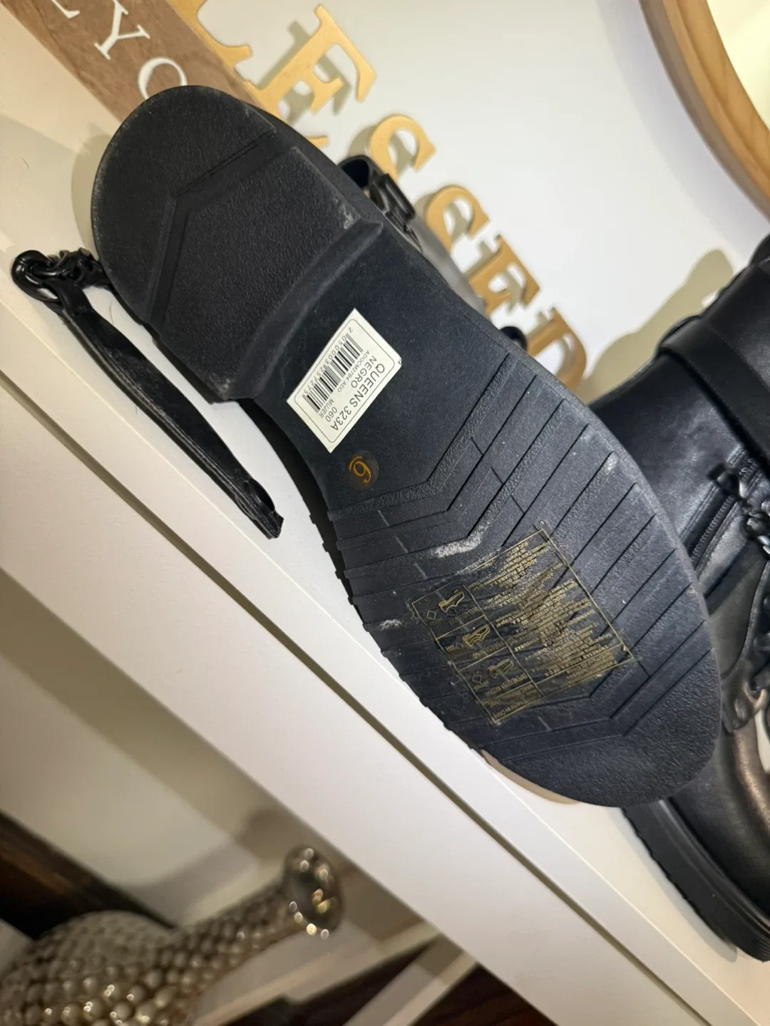 Black Ankle Boots Size 6 image indicator(2)