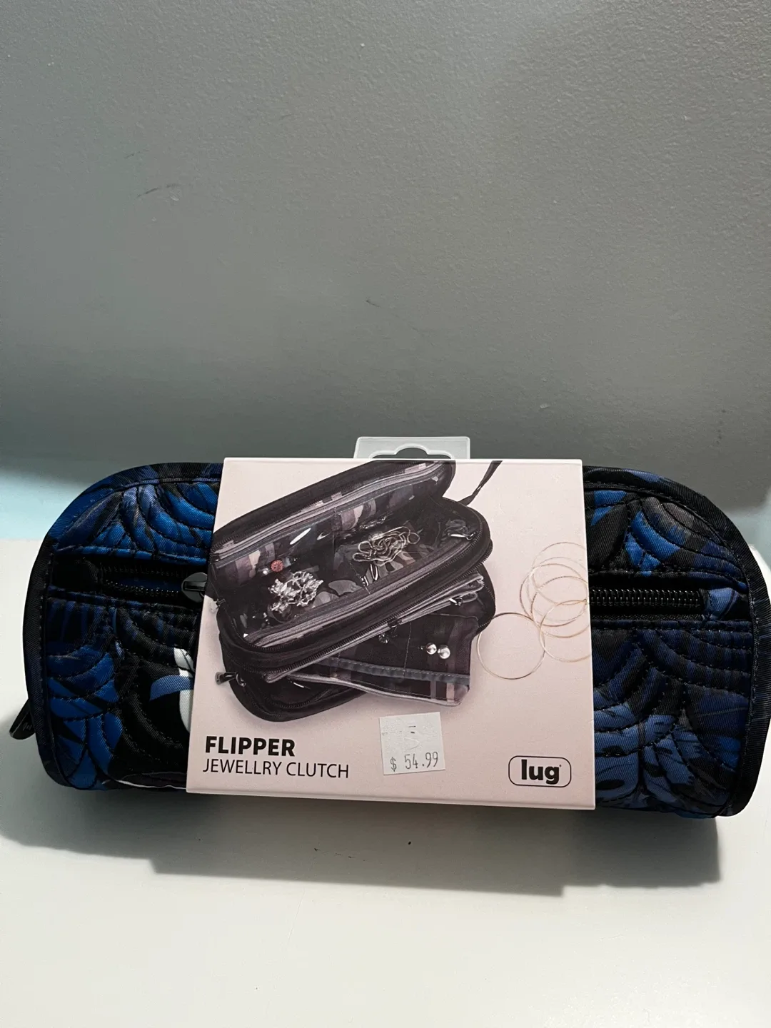 Lug Flipper Jewellery Clutch - New with Tags