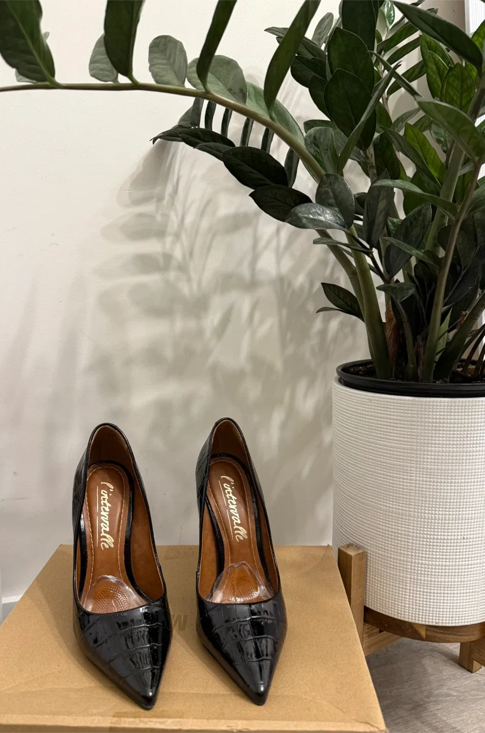 L’intervalle Black Crock Heels - Size 5