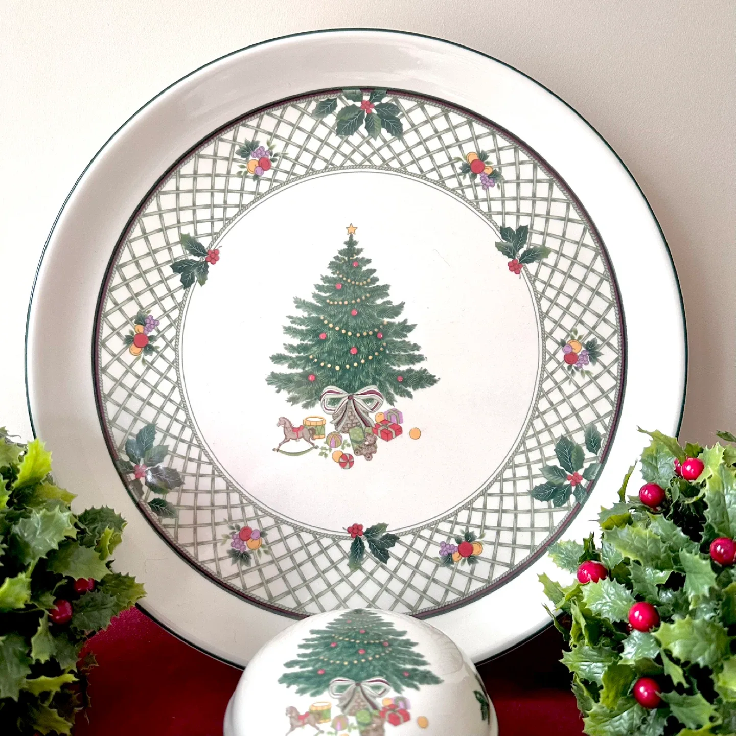 Mikasa Christmas Story serving platter