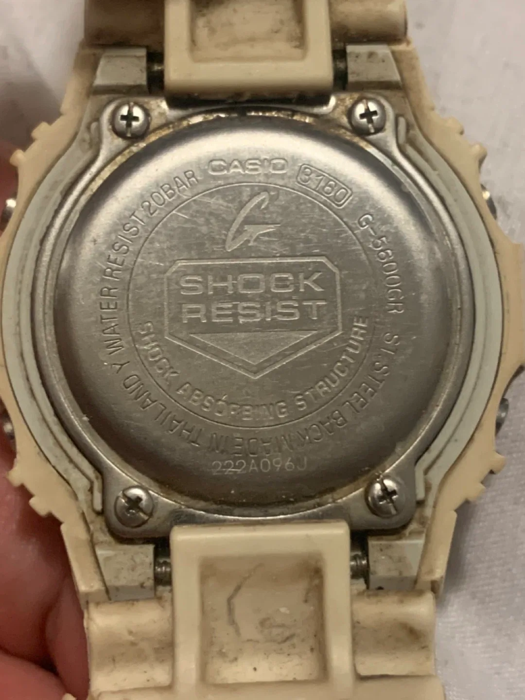 Casio G-Shock G-5600CR Watch image indicator(3)