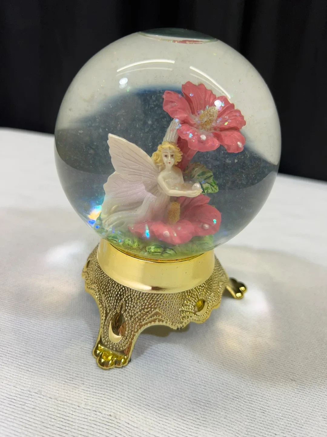 ELECO Angel Flower Snow Globe image indicator(5)