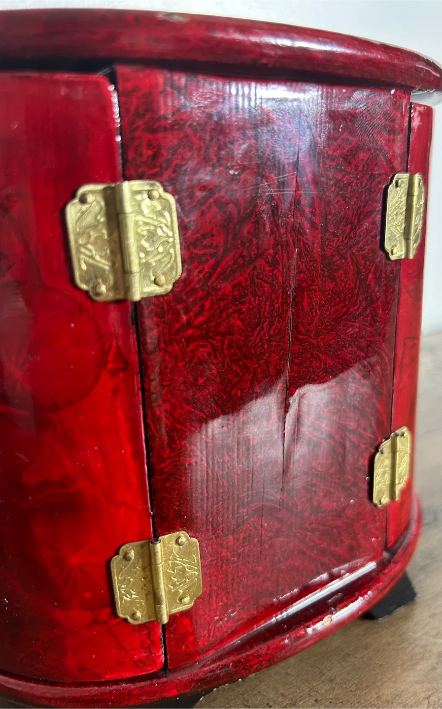 Vintage Chinese Rosewood Jewelry Box - Too Good to Miss! image indicator(5)