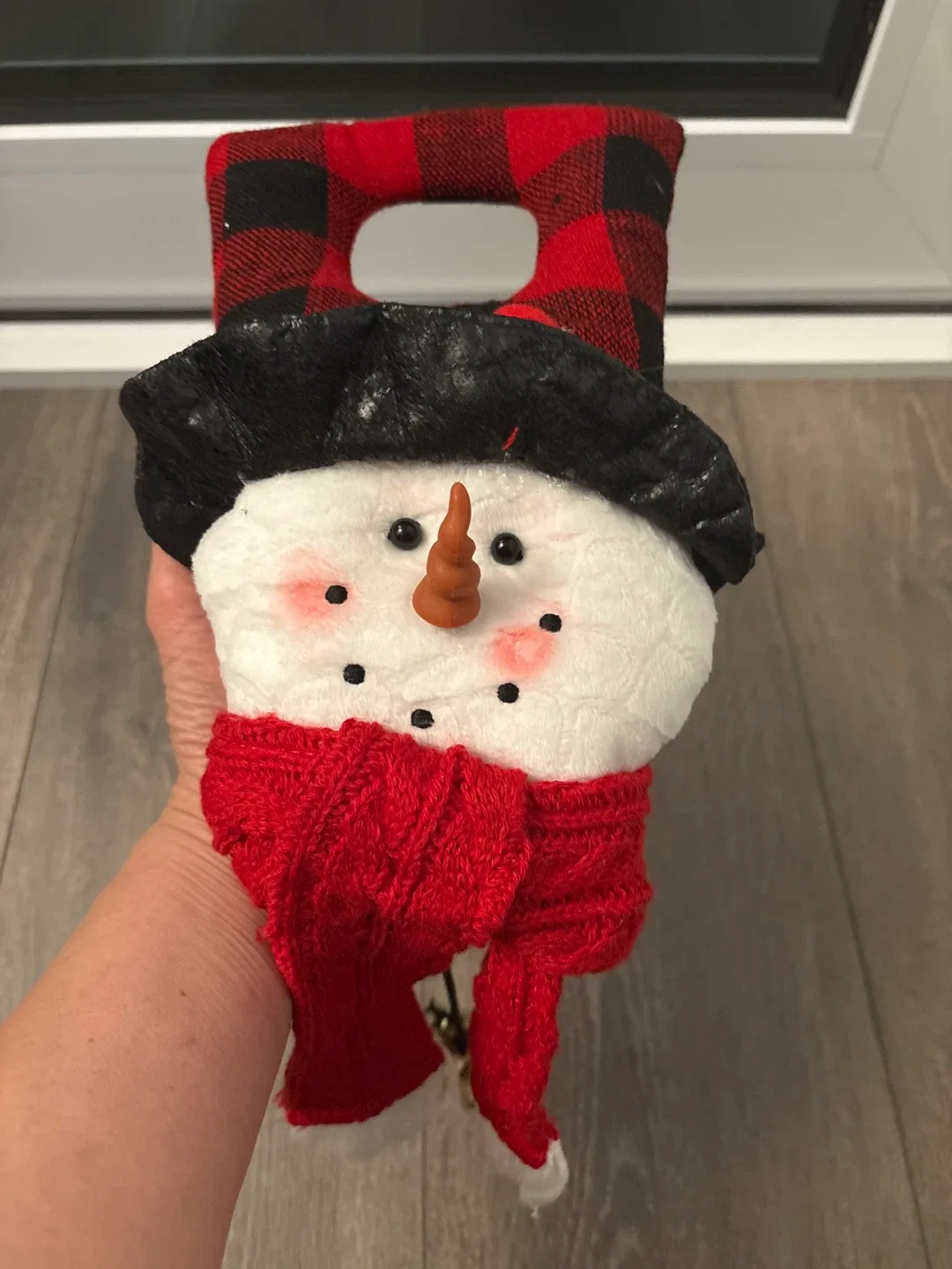 Christmas Snowman Door Hanger image indicator(3)
