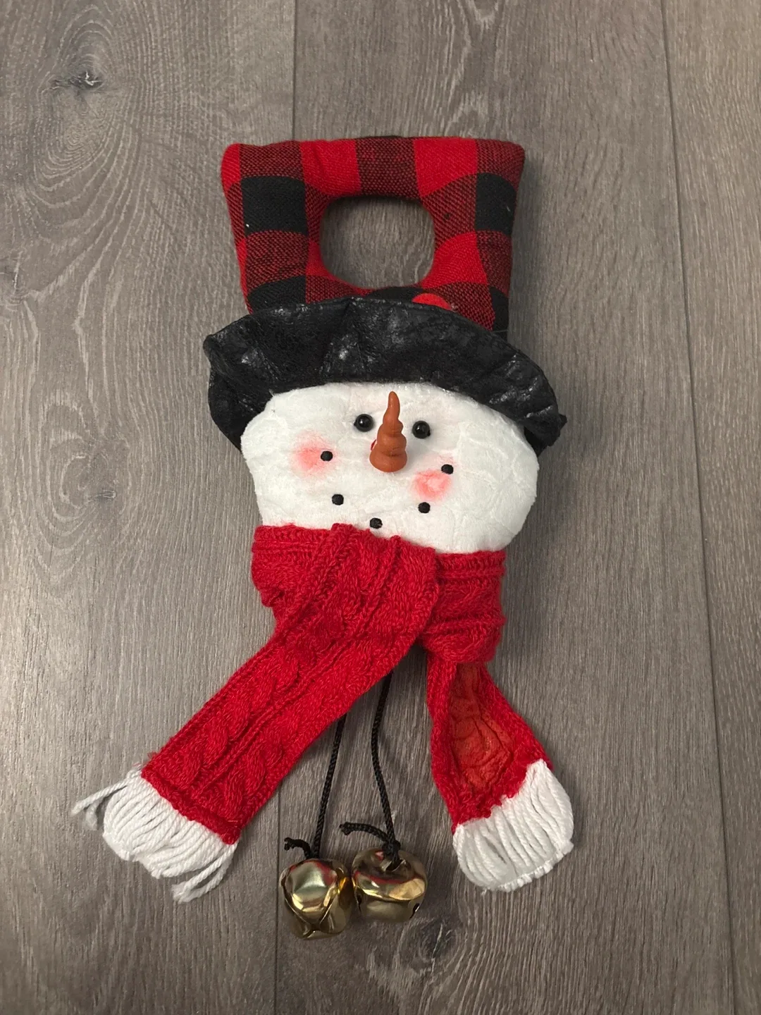Christmas Snowman Door Hanger