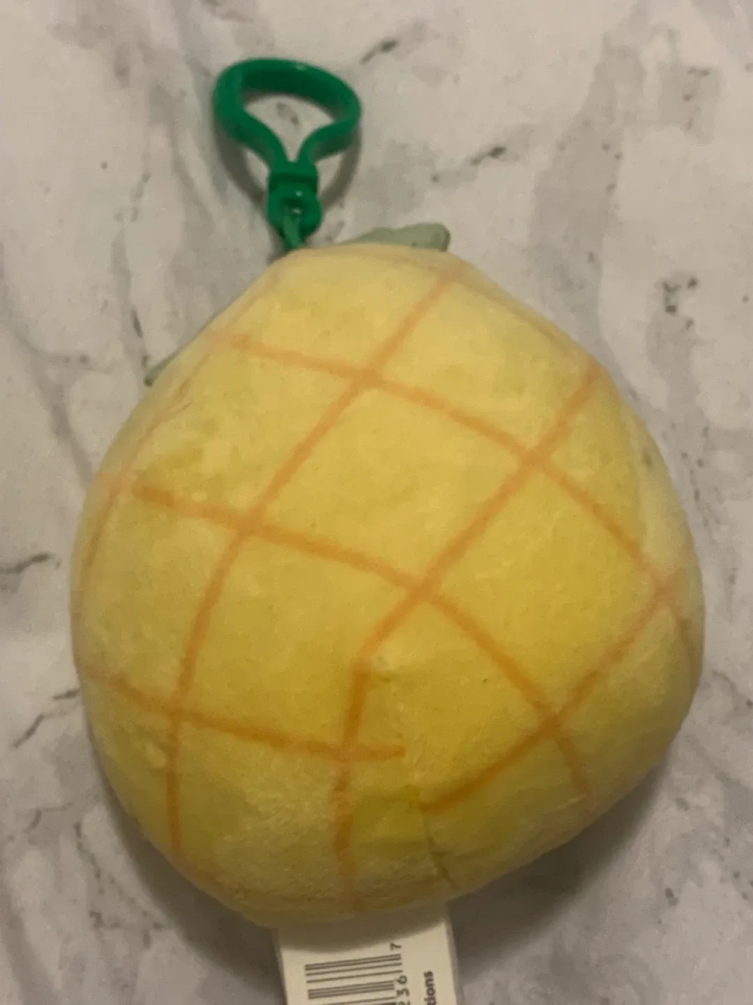 Squishmallows Pineapple Plush Clip image indicator(2)