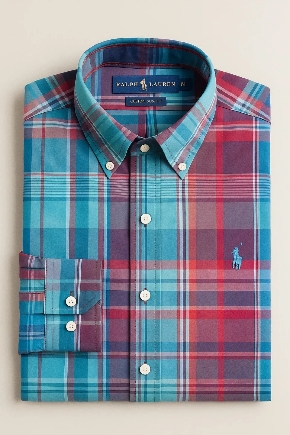Ralph Lauren Custom Slim Fit Shirt - Size S, M, L, XL, XXL image indicator(4)