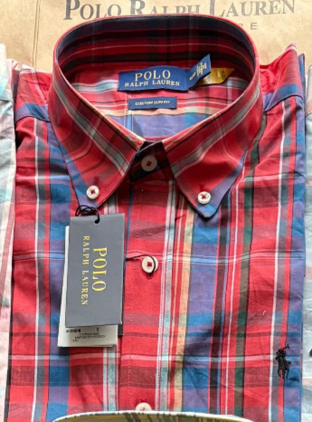 Ralph Lauren Custom Slim Fit Shirt - Size S, M, L, XL, XXL image indicator(3)