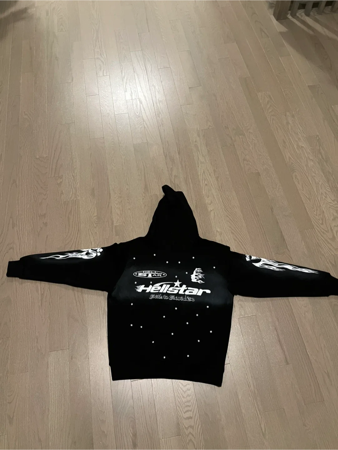 Hellstar Walk in Paradise Black Hoodie image indicator(3)