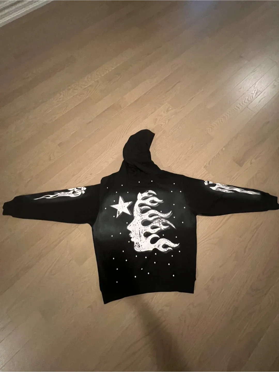 Hellstar Walk in Paradise Black Hoodie
