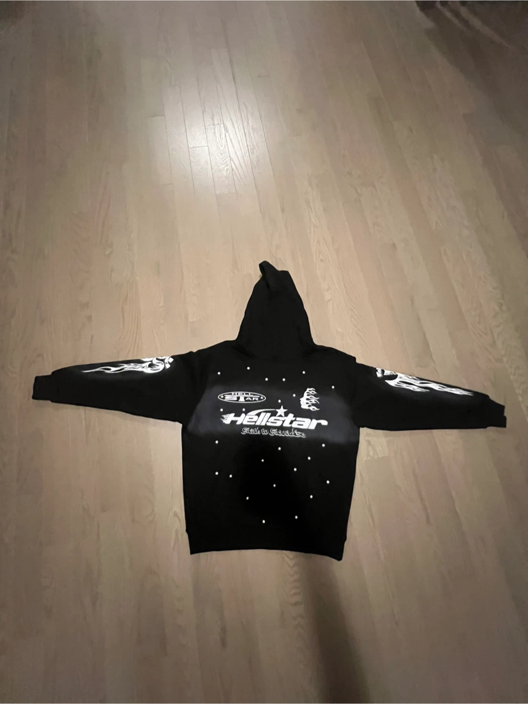 Hellstar Walk in Paradise Black Hoodie - photo 4