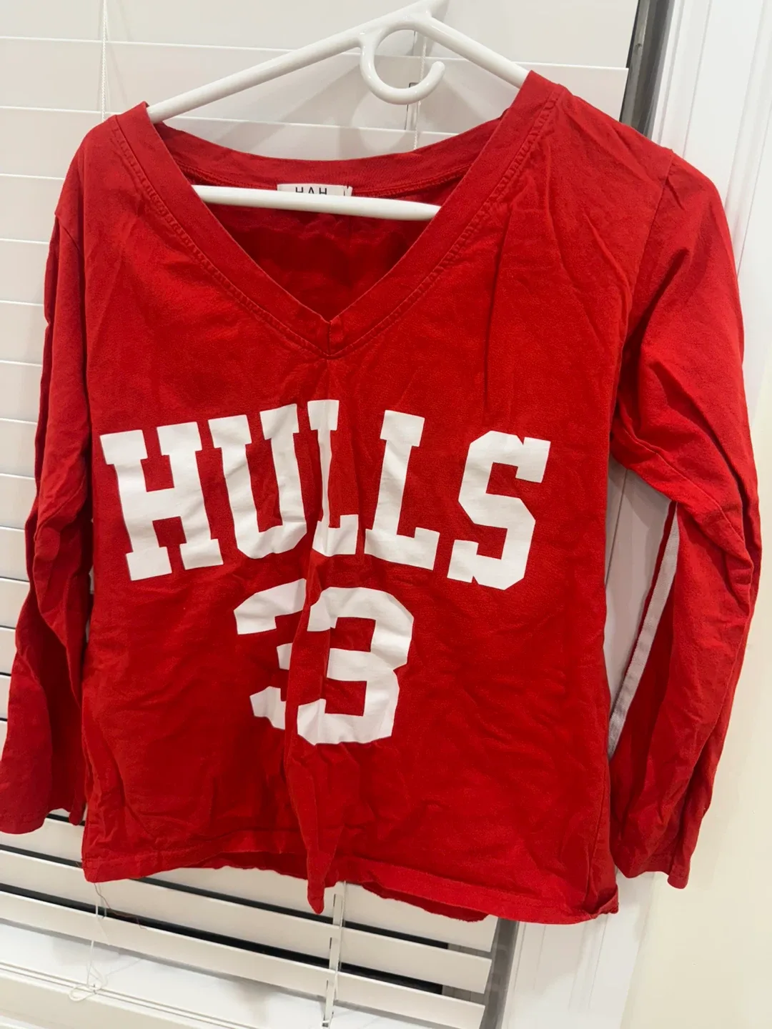 Red Hulls 33 Long Sleeve Top