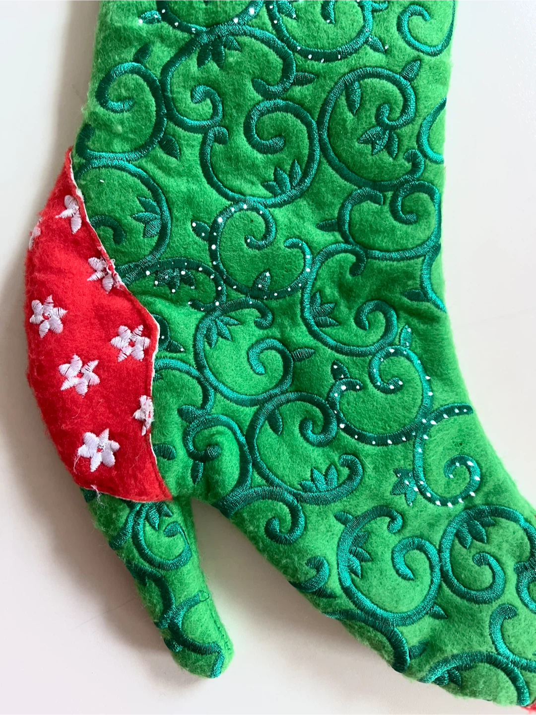 Light up Christmas boot stocking - photo 3