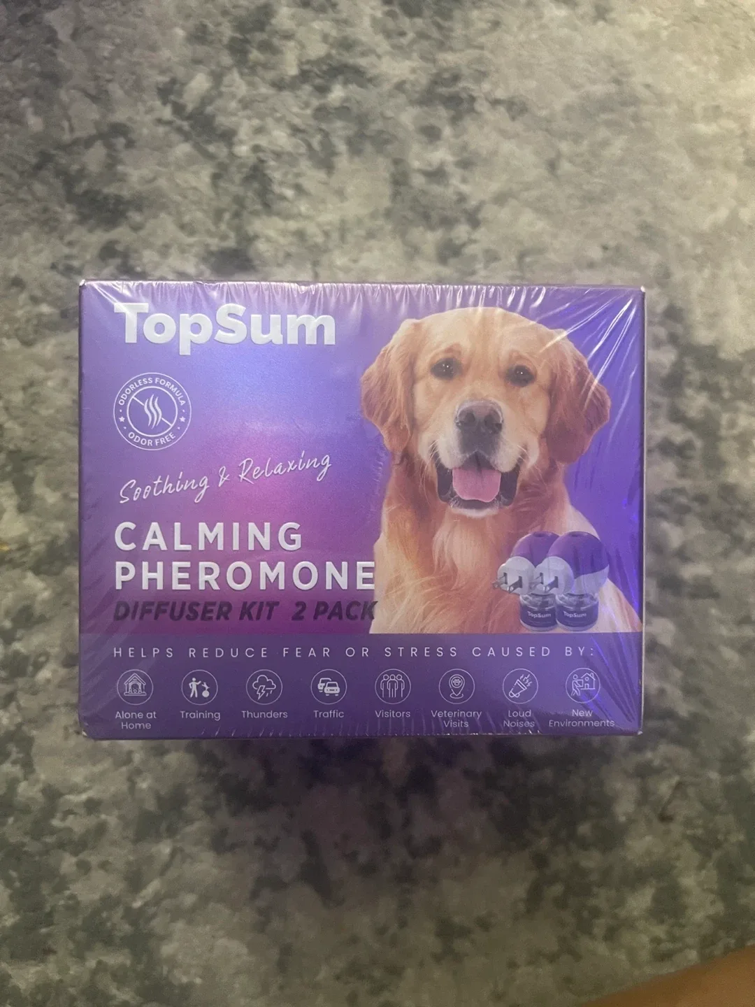 Topsum Calming Pheromone Diffuser Kit - 2 Pack