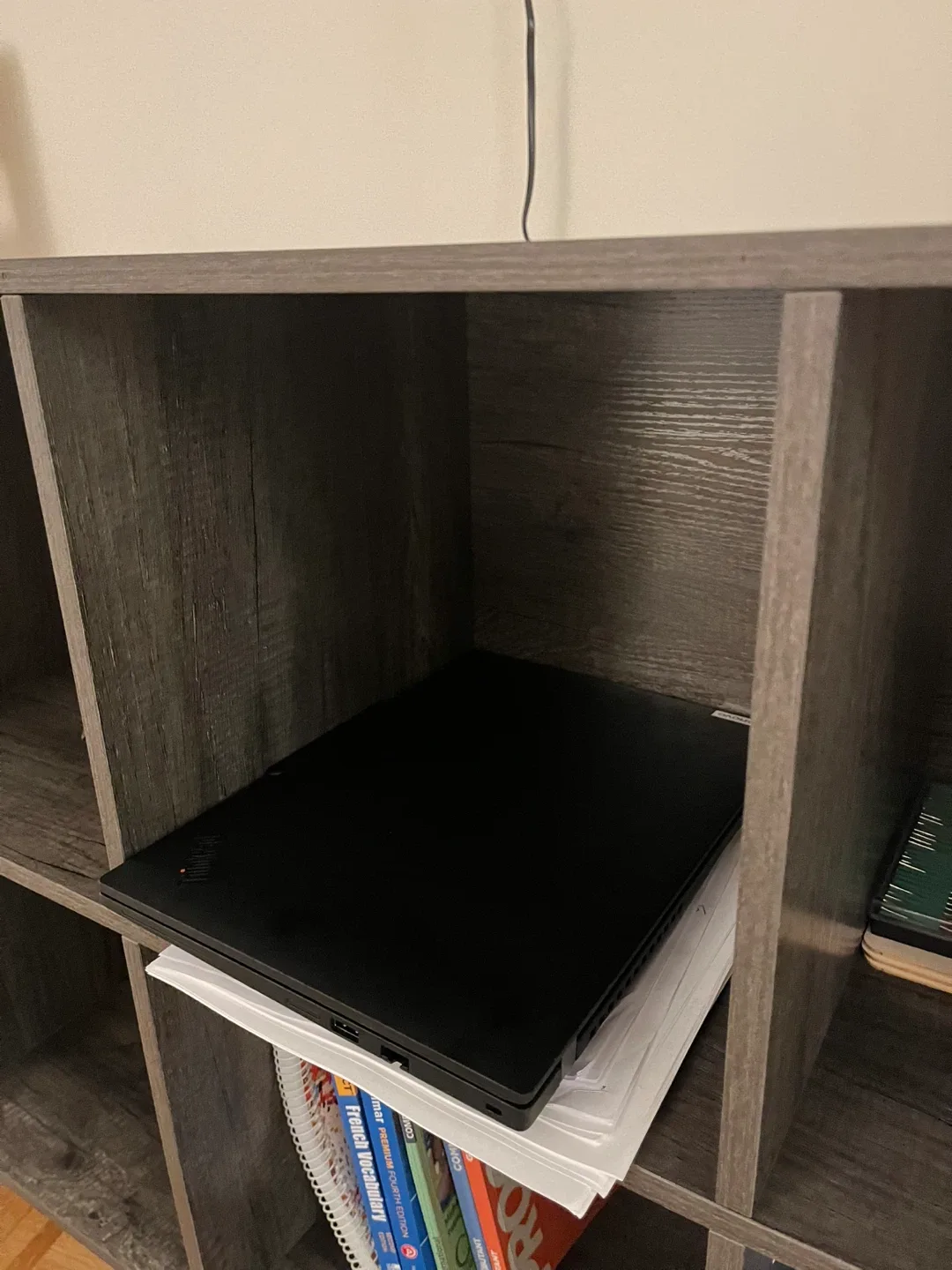 Flrrtentv 8-Cube Bookshelf - Grey Oak (47”) image indicator(4)