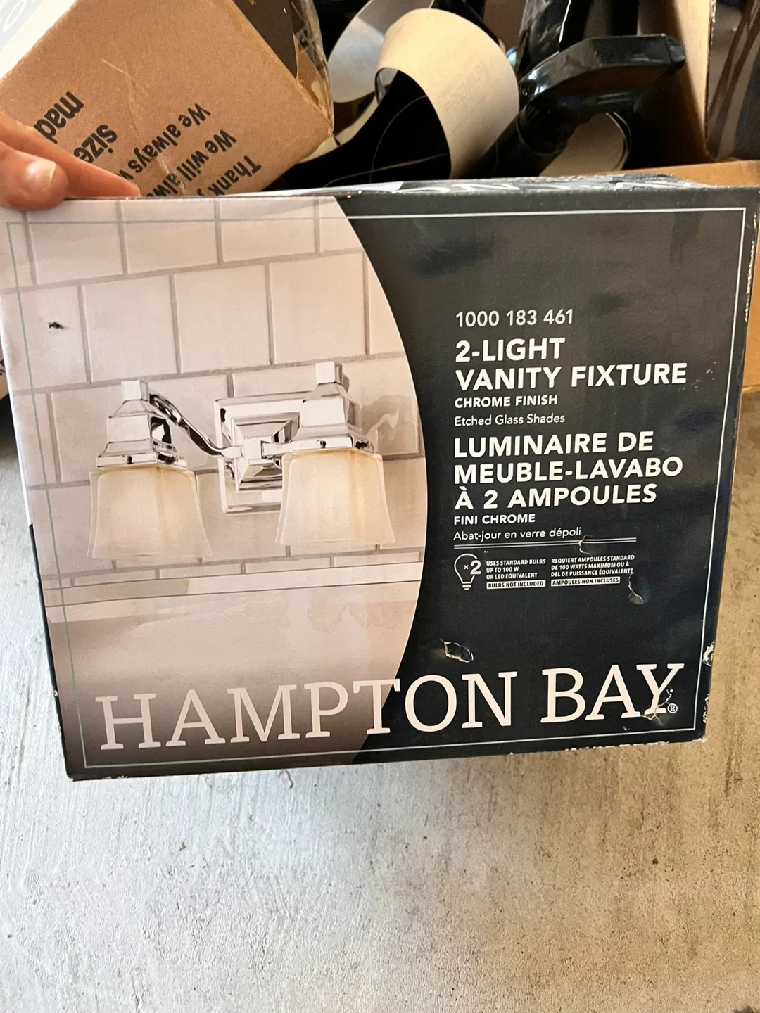 Brand new vanity light