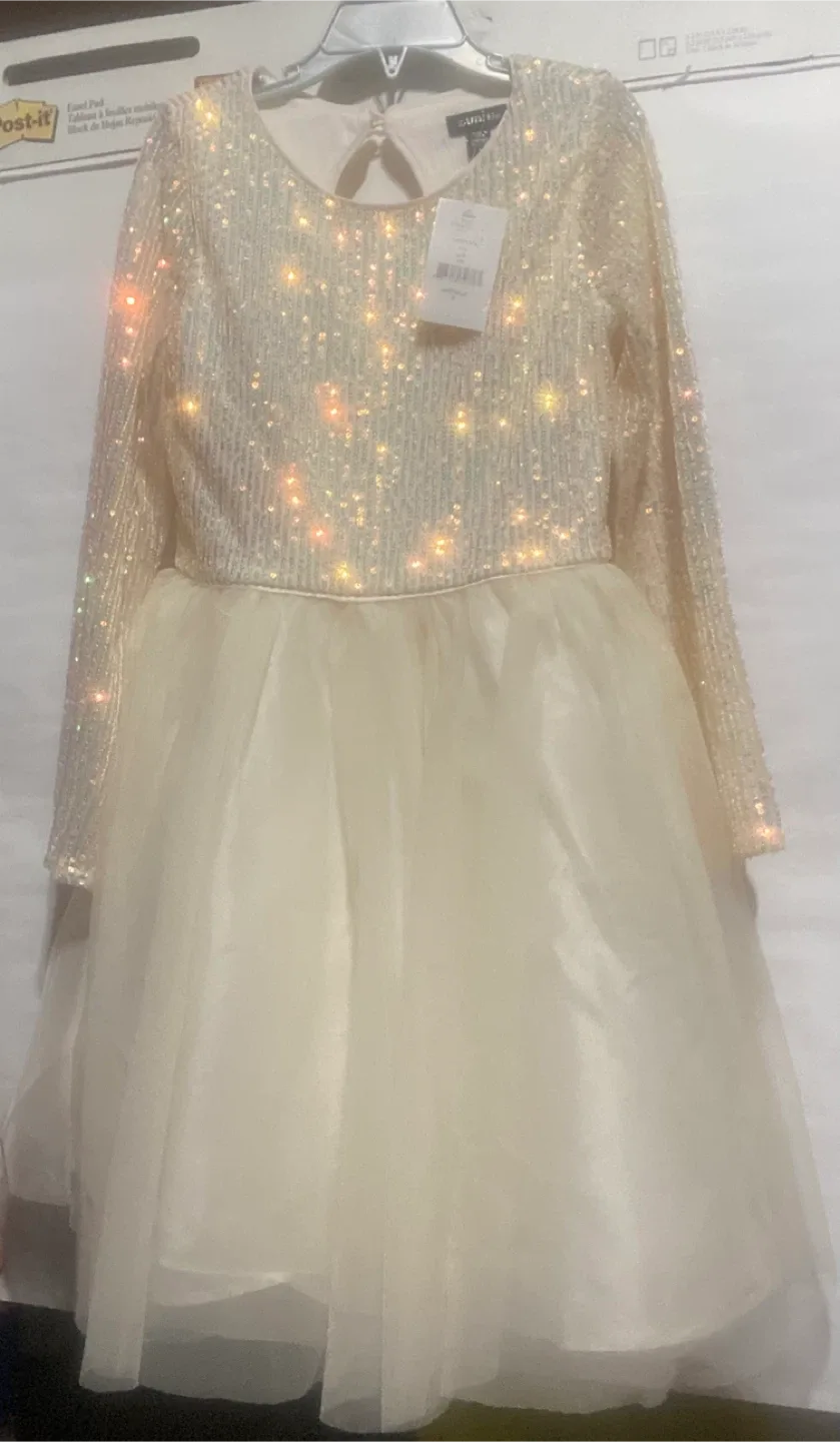 Zunie Girls Sequin Dress - size 8