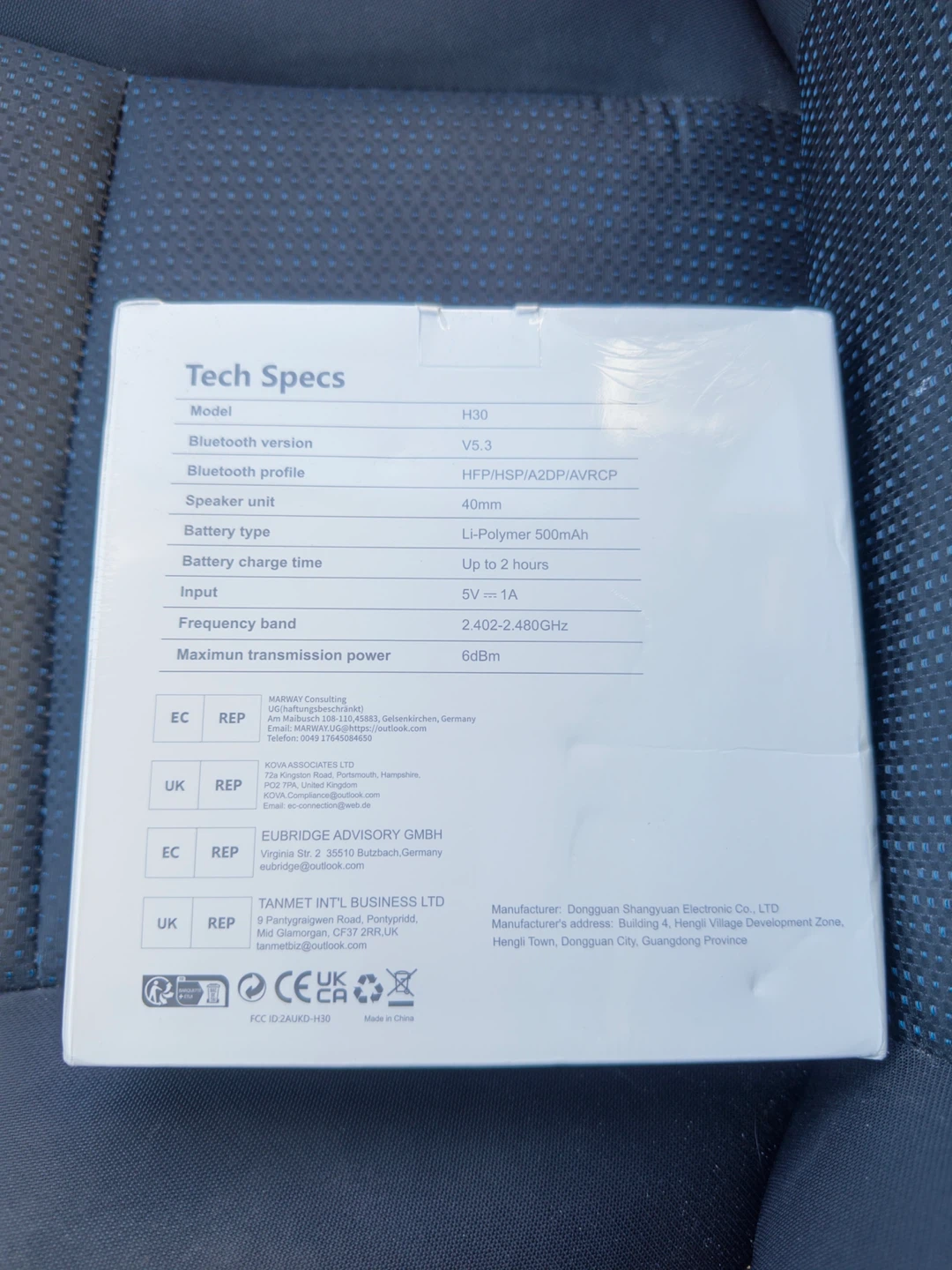 New ONC Active Noise Cancelling Headphones H30 - photo 2