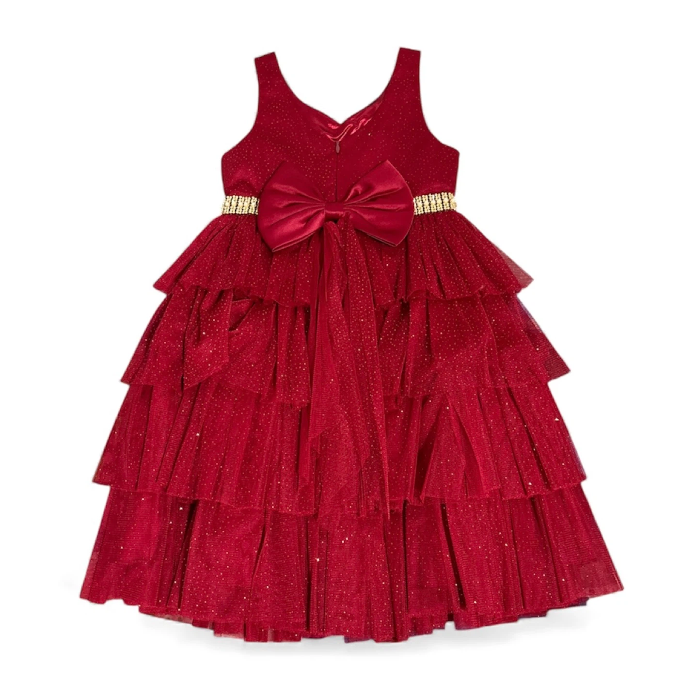 American Princess Girls' Red Dress - Size 7 - photo 2