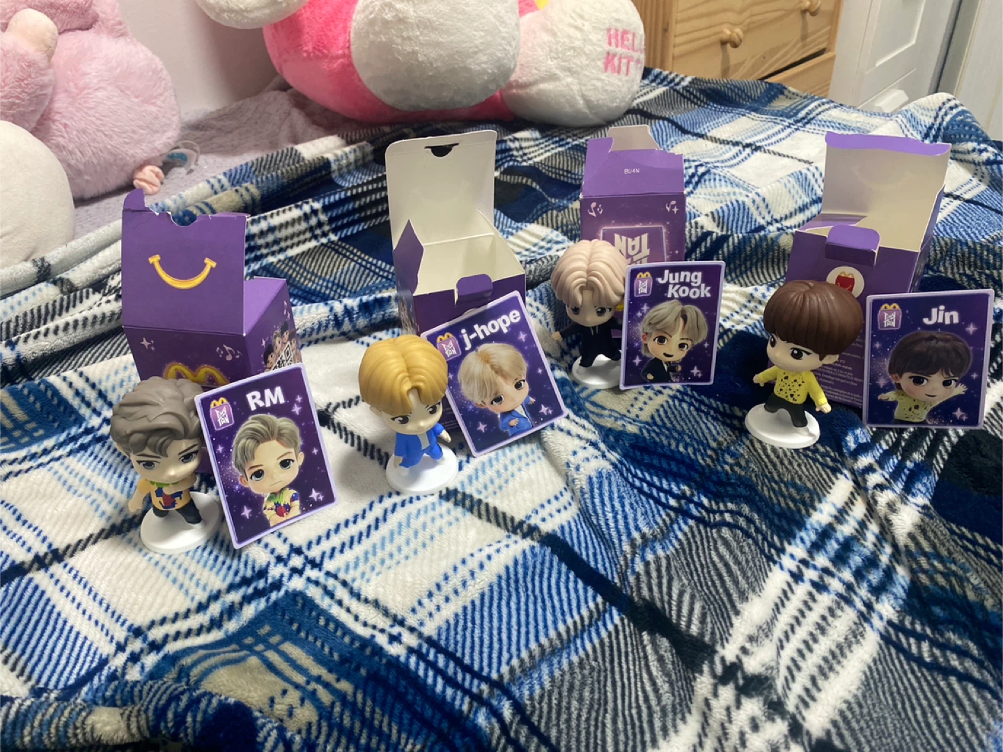 McDonald's BTS Meal Toy Figures (Complete Set)