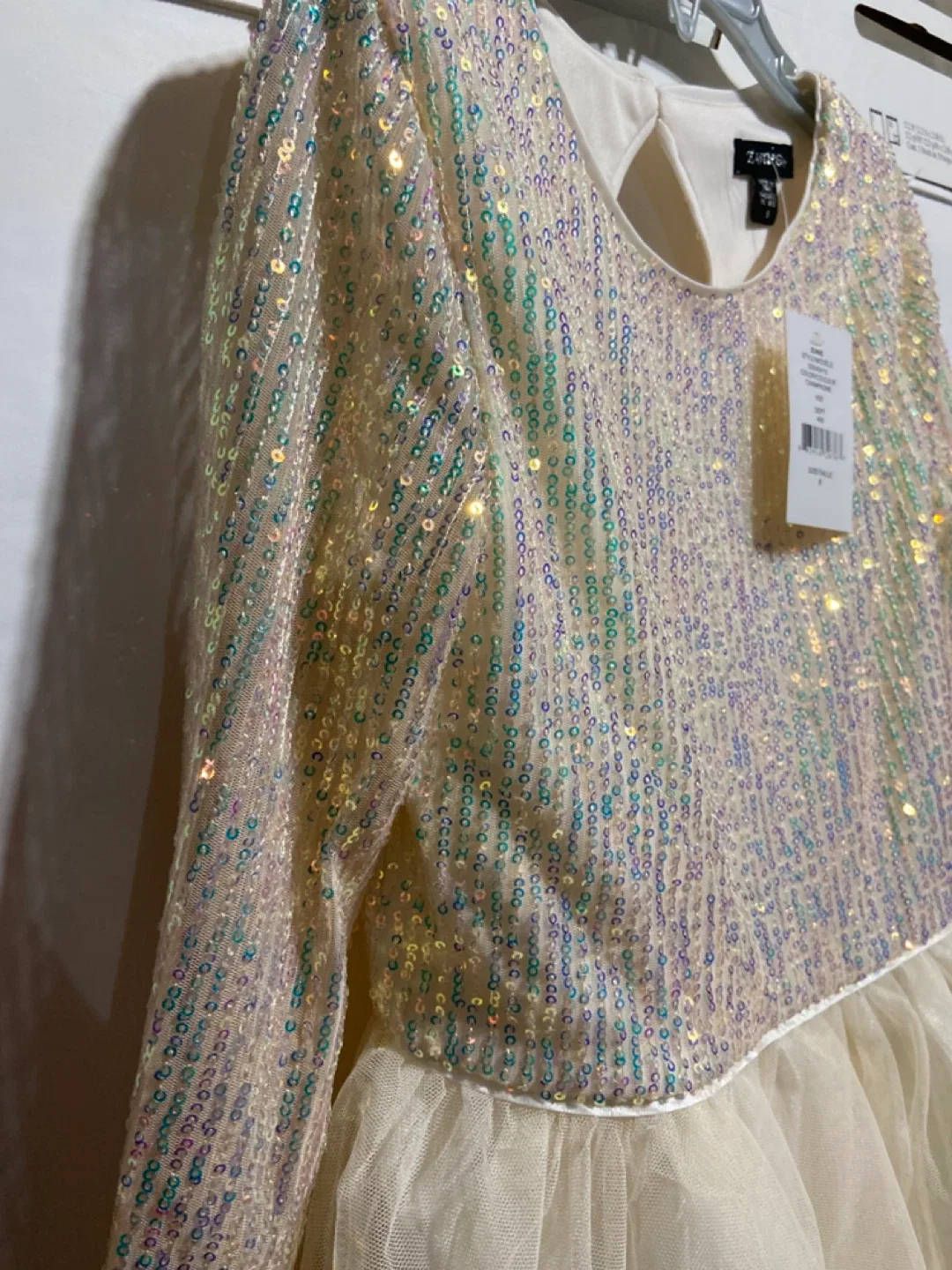 Zunie Girls Sequin Dress - size 8 image indicator(8)