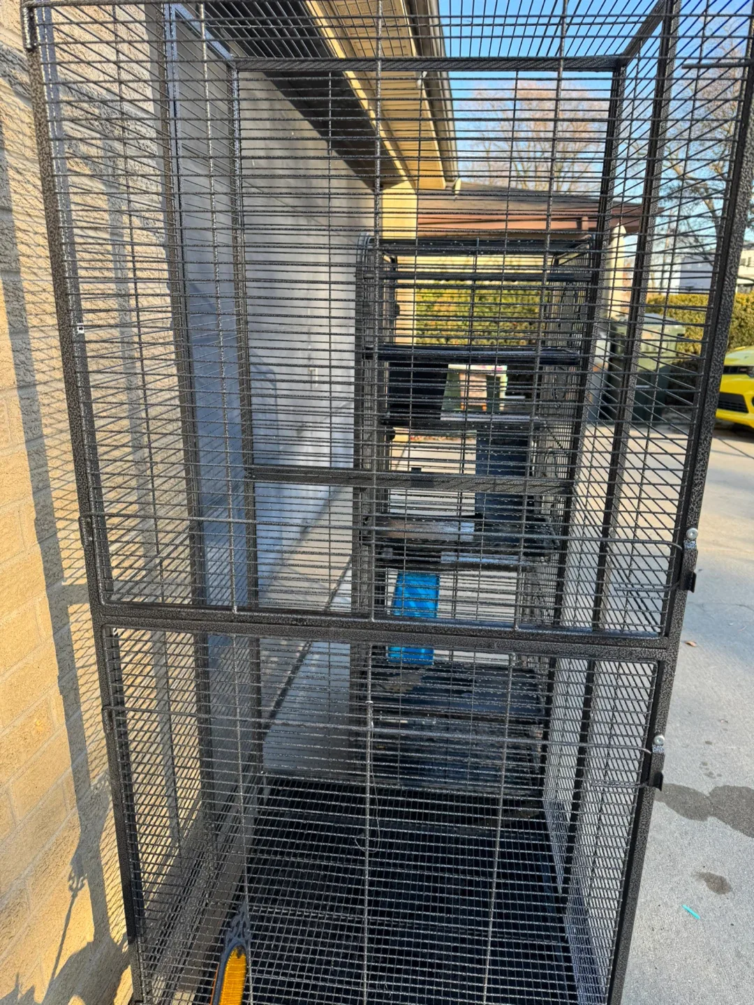 Black Metal Ferret/Cat Cage image indicator(2)