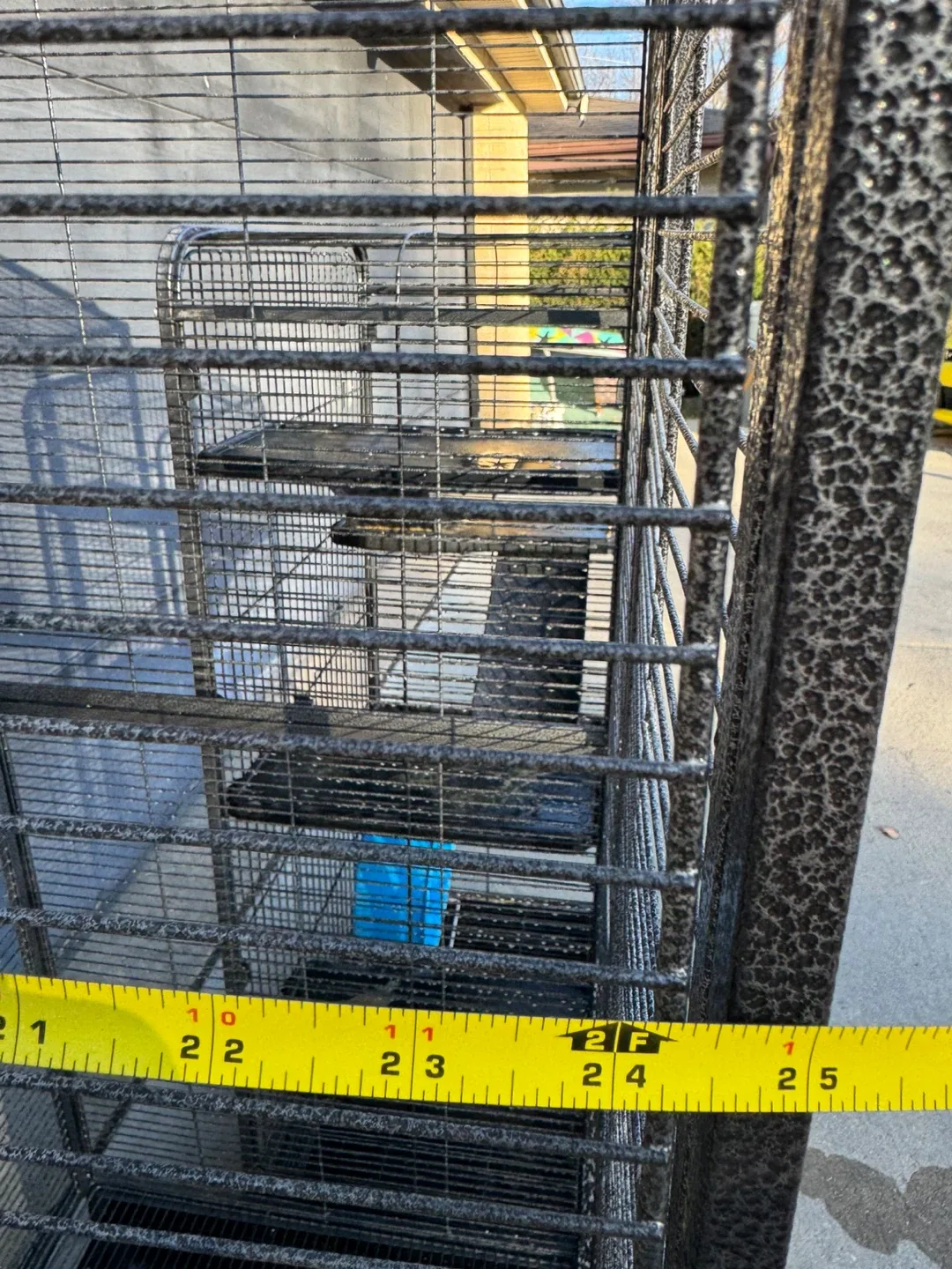 Black Metal Ferret/Cat Cage image indicator(8)