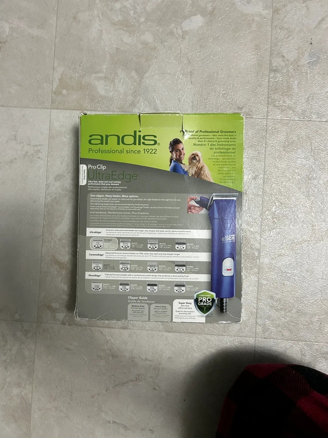 Andis ProClip UltraEdge Professional Grooming Clipper image indicator(5)