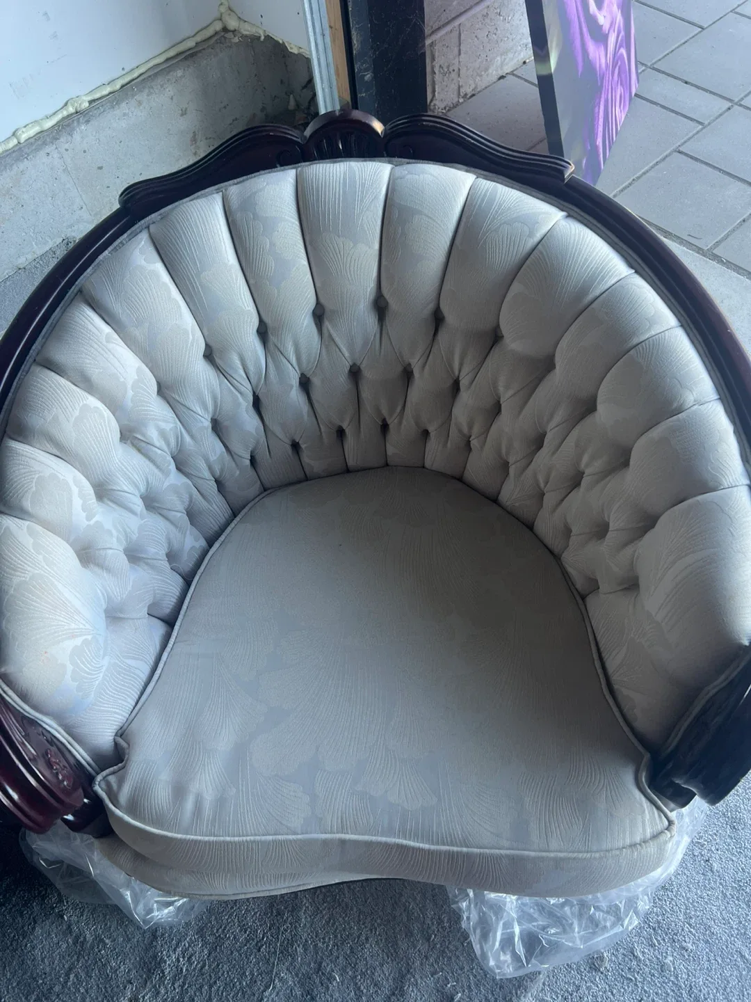 Vintage Style Sofa ,Chair Set ,coffee table and two side tables image indicator(6)