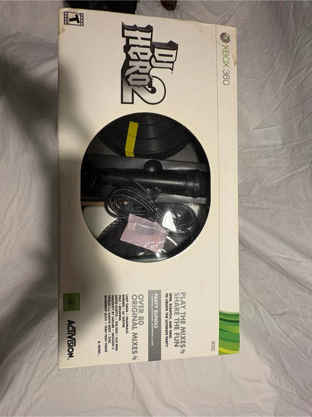 Brand New | DJ Hero 2 for Xbox 360 with Turntables & Mic image indicator(2)