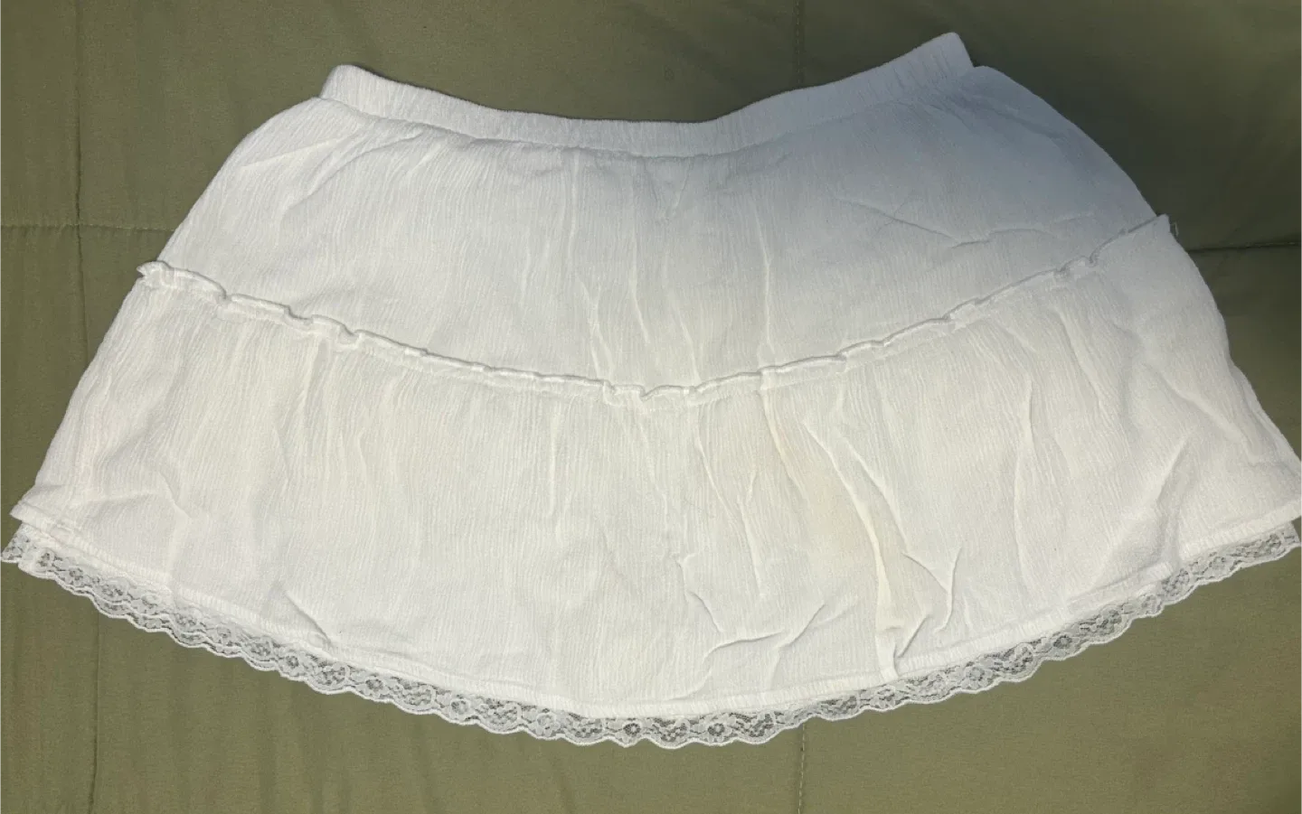 White Mini Skirt image indicator(2)