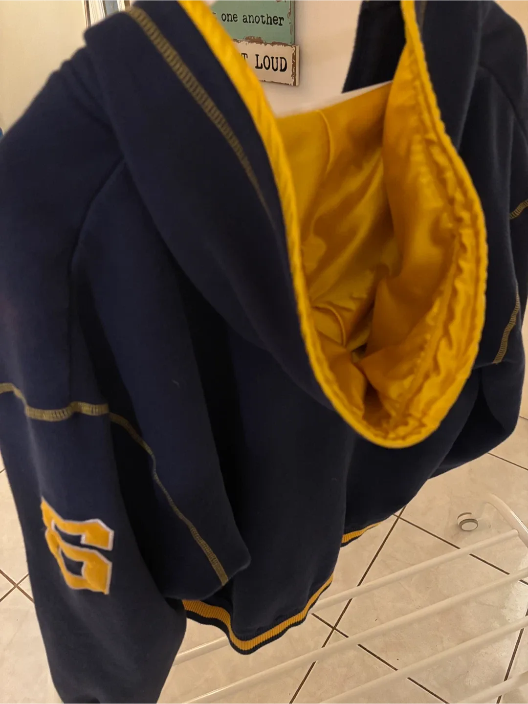 🟦 🧡 Men’s Corona Zip Zip-Up Hoodie - Size XL  🧡🟦 image indicator(5)