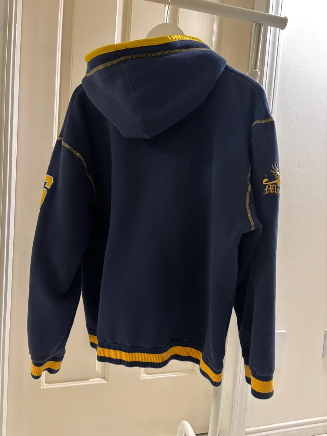 🟦 🧡 Men’s Corona Zip Zip-Up Hoodie - Size XL  🧡🟦 image indicator(4)