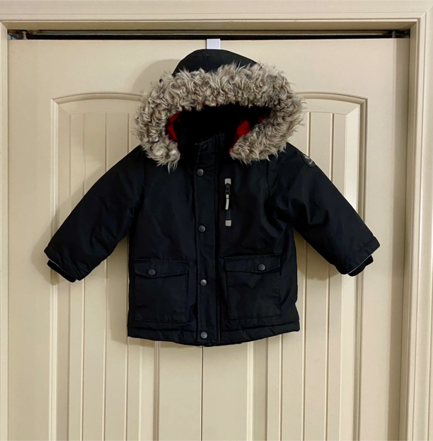 Canadian Kids Black Winter Jacket