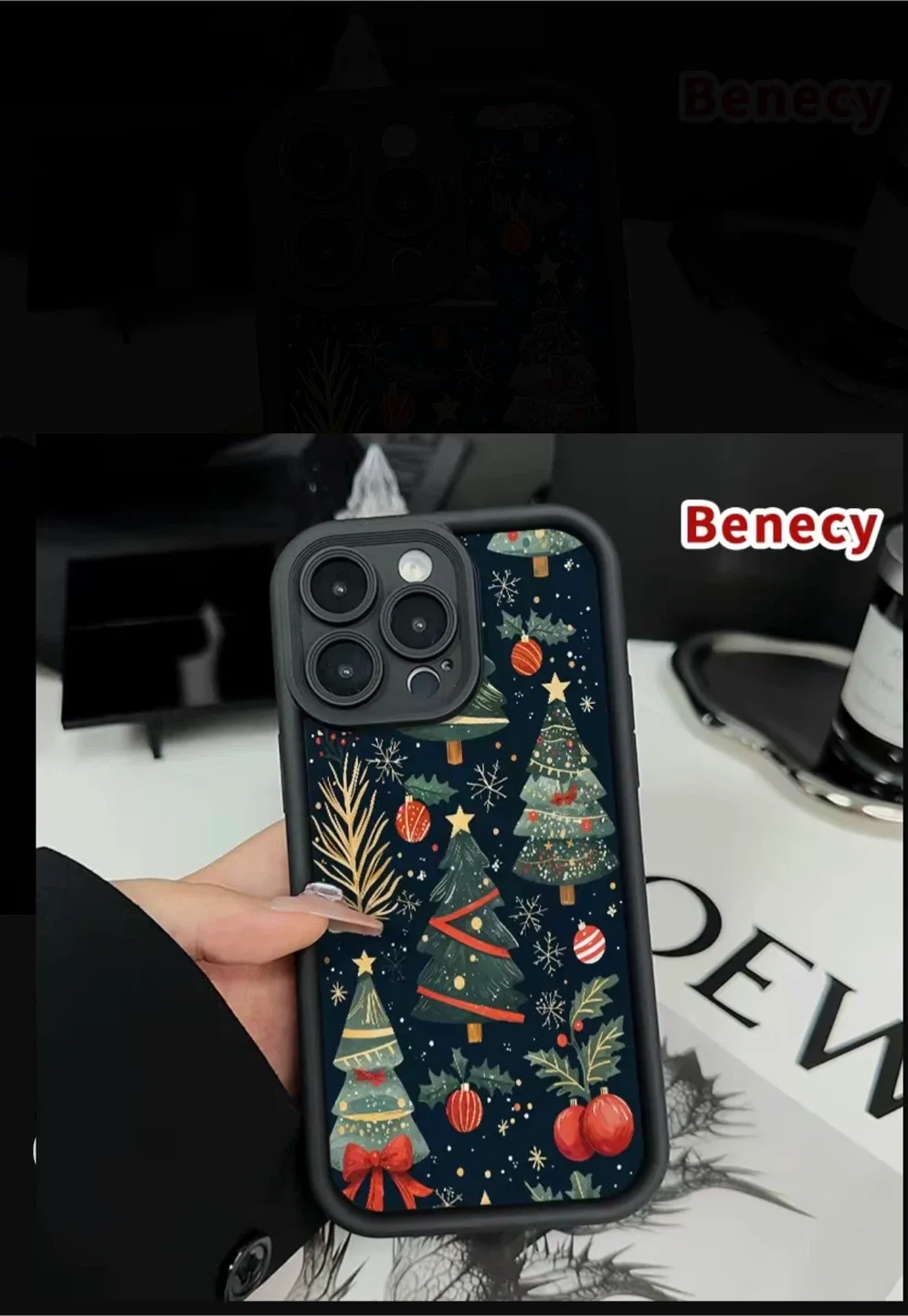 Benecy Christmas Tree iPhone Case for 16 pro max