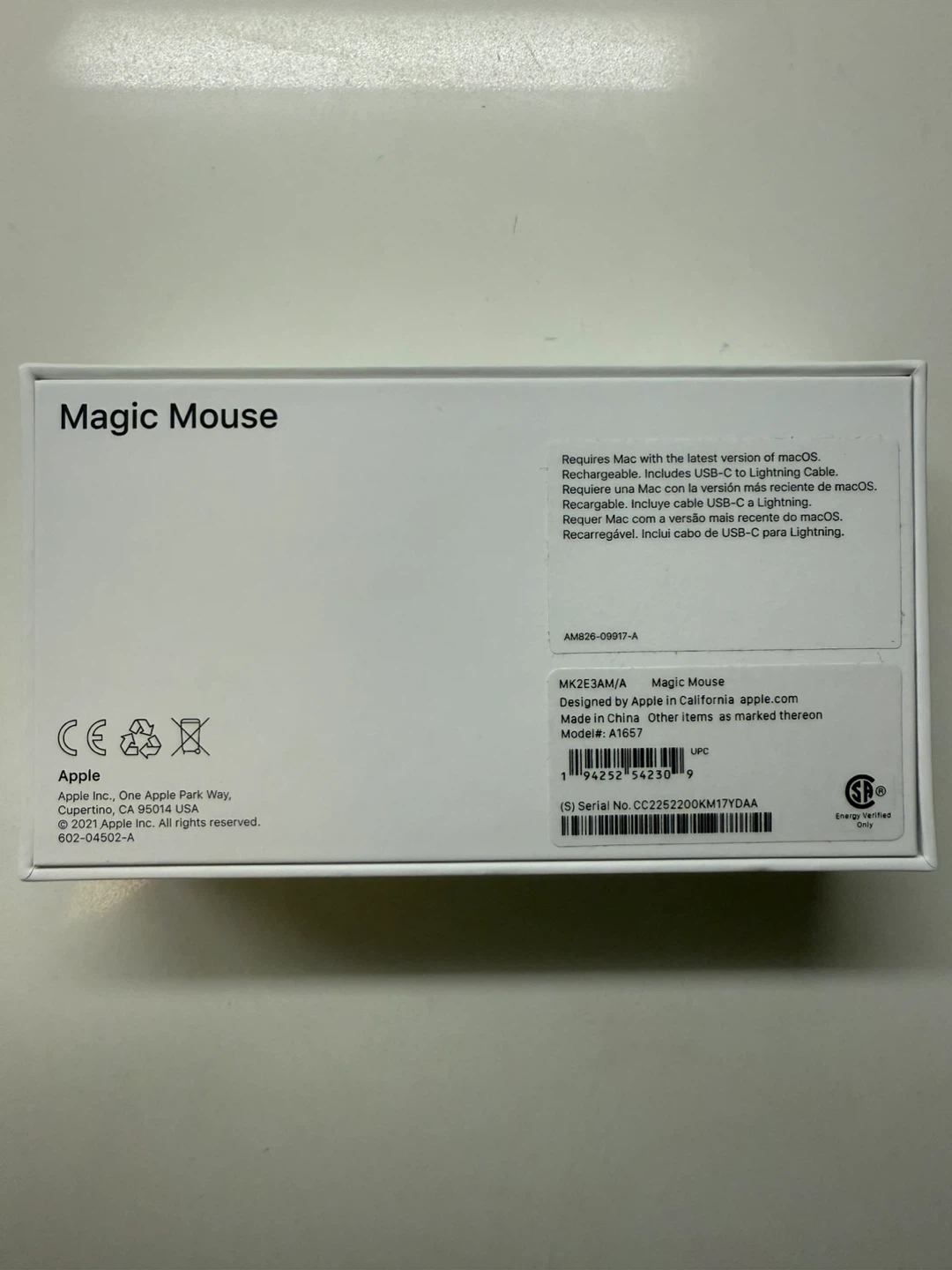 Apple Magic Mouse - Like New! - photo 5