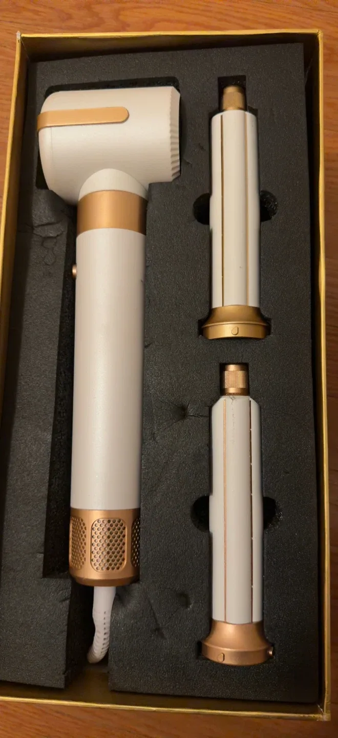 Hair Styler Air Wrap Complete - White Gold