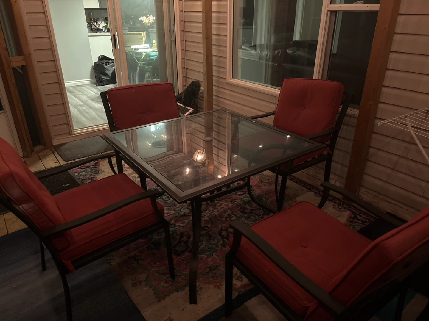 Outdoor Dining Set - Table & 4 Chairs - photo 3