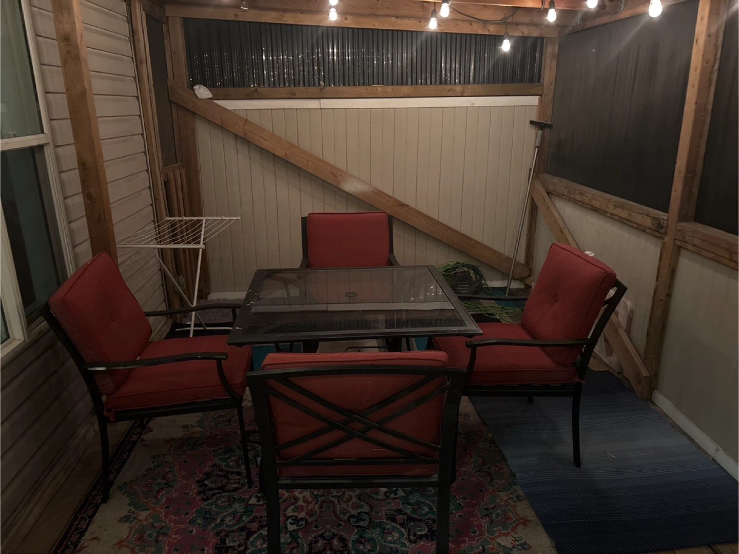 Outdoor Dining Set - Table & 4 Chairs