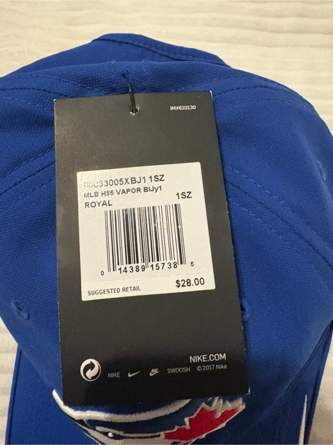 Nike Toronto Blue Jays Hat - Royal Blue image indicator(5)