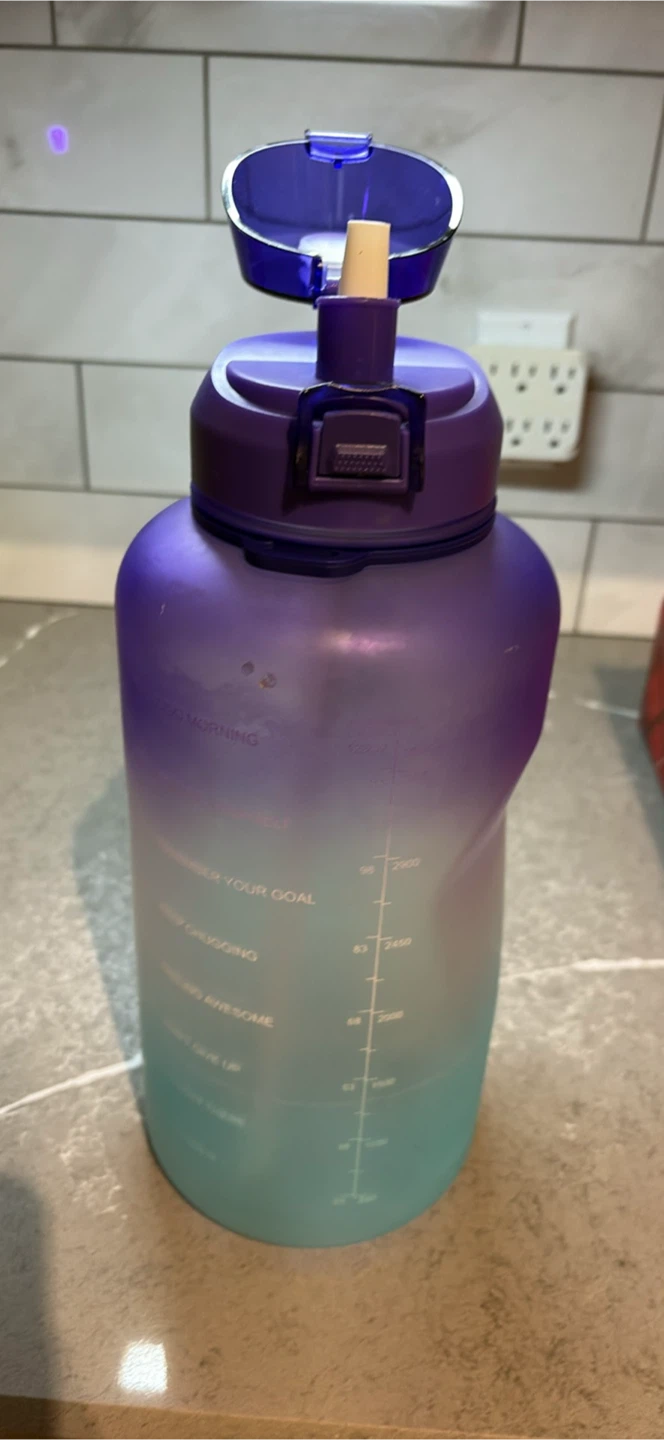 Ombre 128 oz Purple Water Bottle - photo 2
