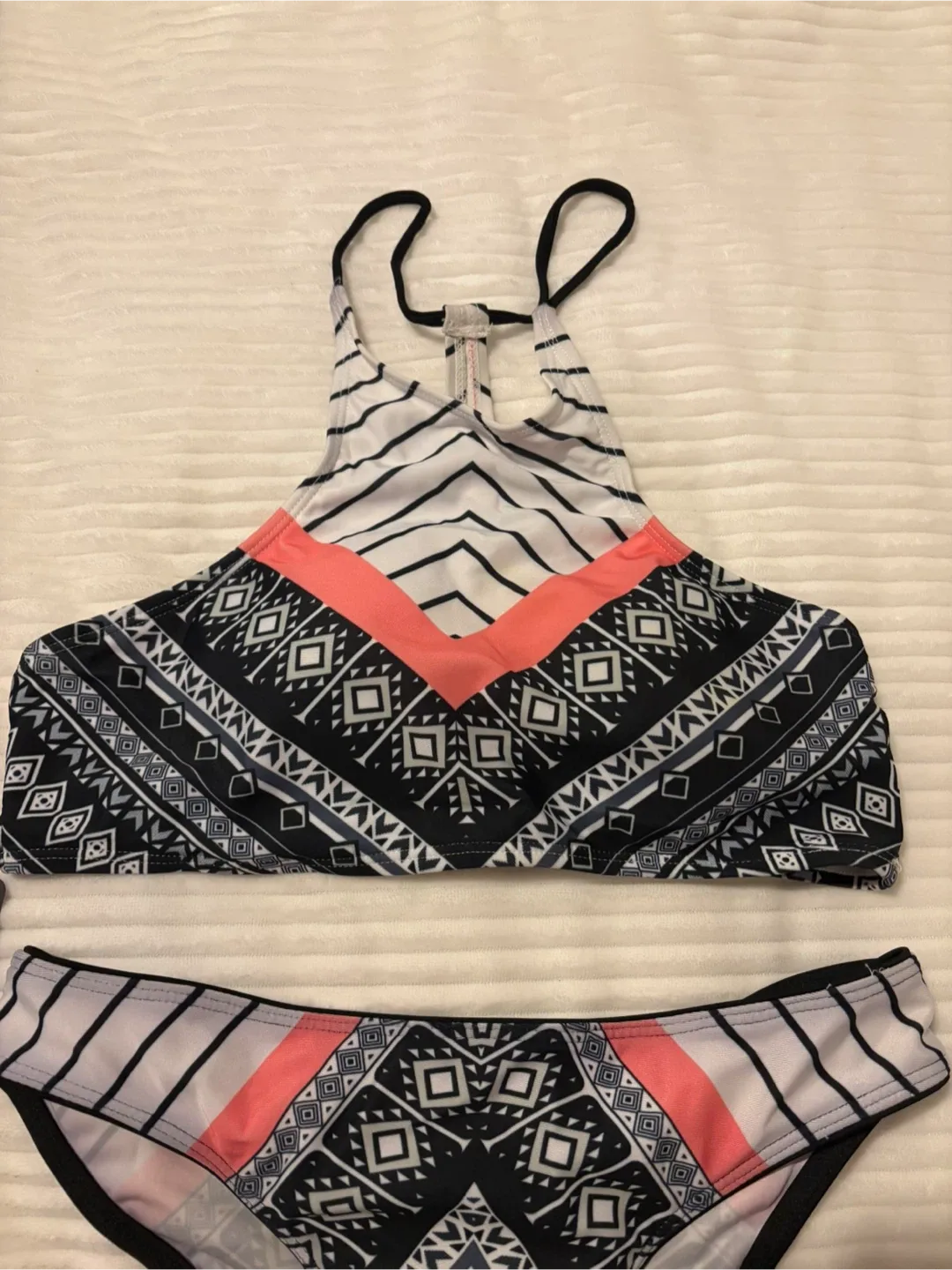 Zaful Bikini Set - Black & White Pattern image indicator(5)