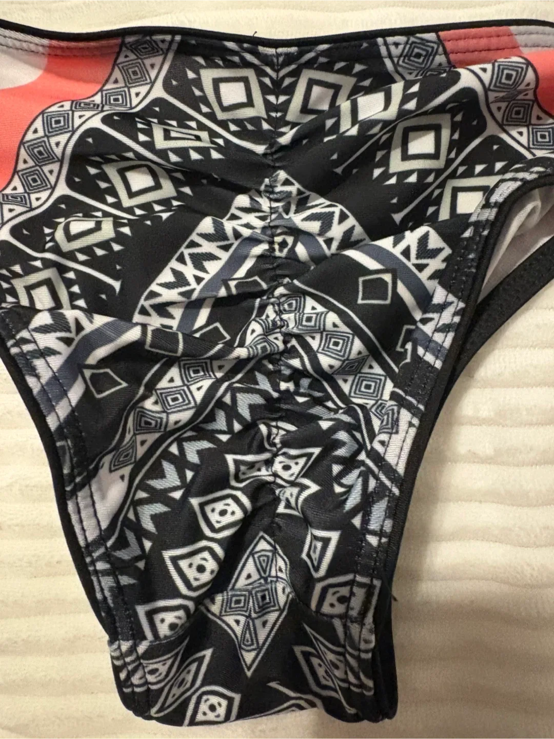 Zaful Bikini Set - Black & White Pattern image indicator(4)