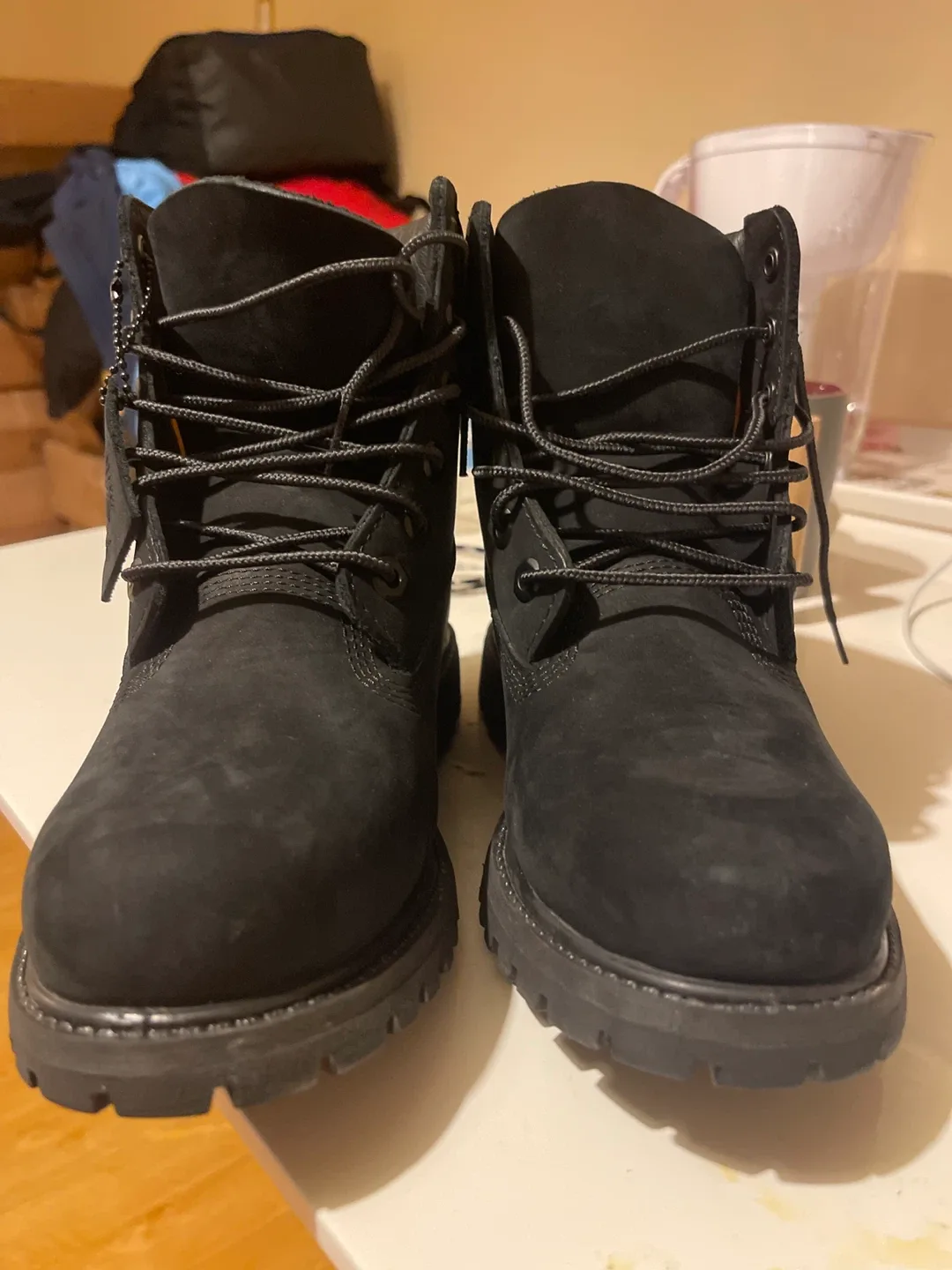 Timberland Black Nubuck Boots image indicator(2)