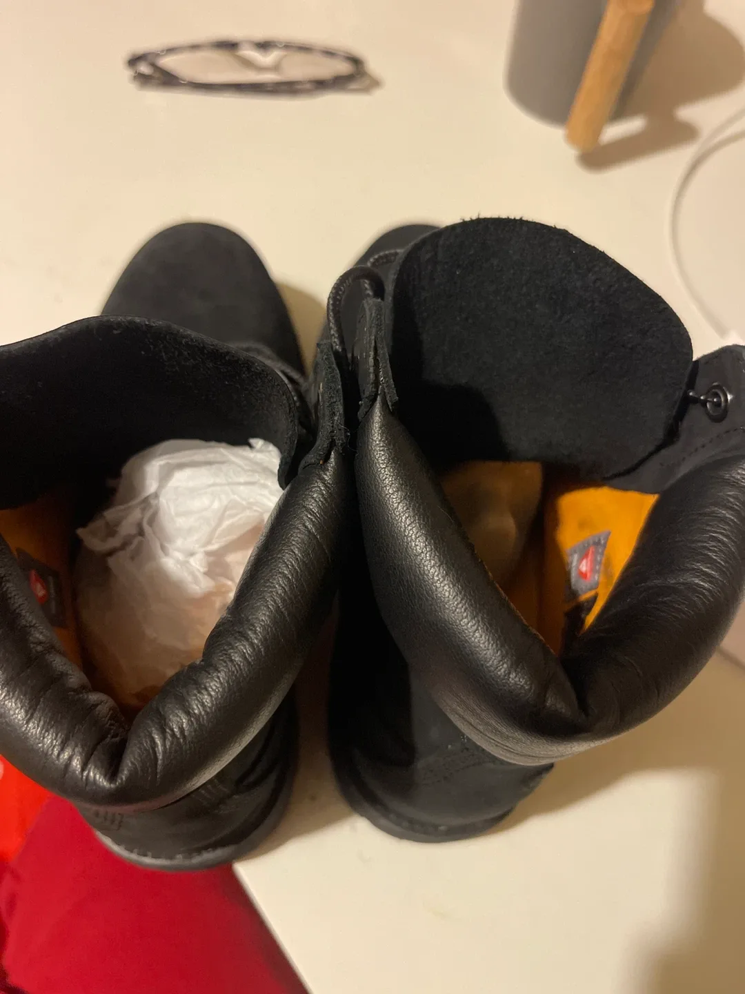 Timberland Black Nubuck Boots image indicator(4)