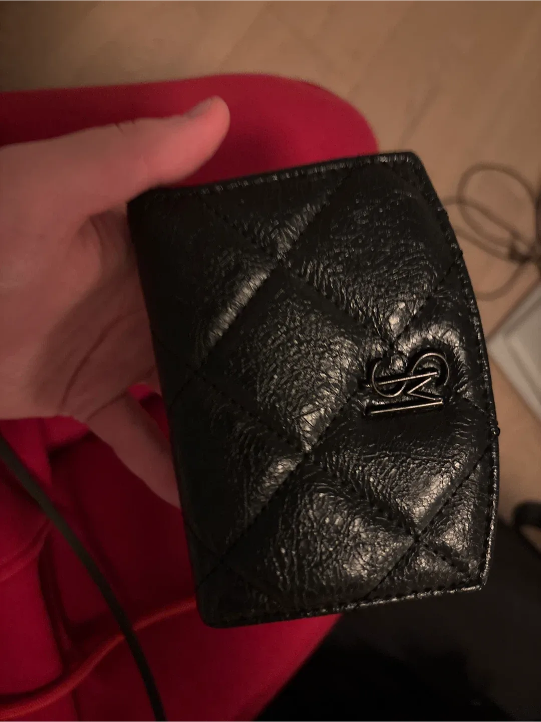 Steve Madden Black Quilted Bag image indicator(3)