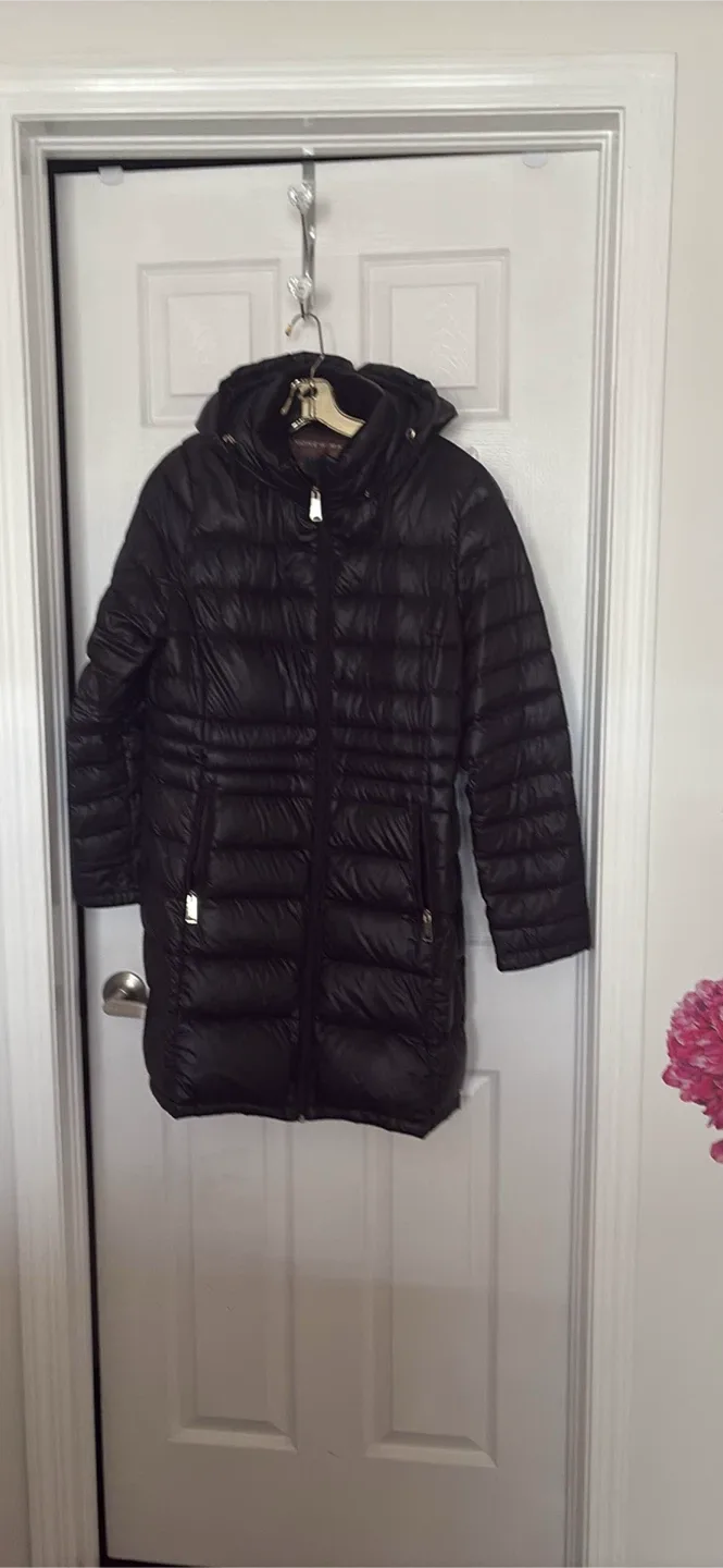 Andrew Marc Packable Down Puffer Coat - Size L
