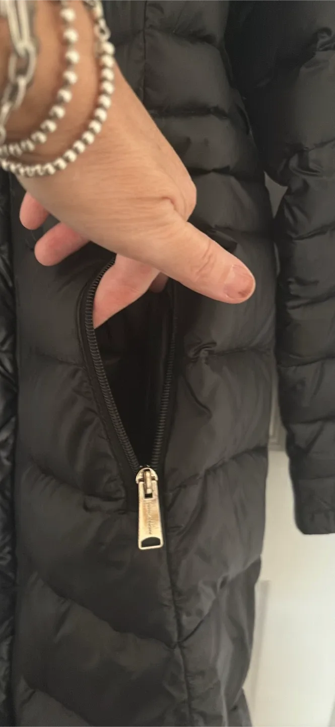 Andrew Marc Packable Down Puffer Coat - Size L image indicator(4)